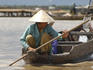 Resident navigates the floating village of Chong Kneas, northern end of Tonle Sap lake.