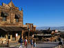 Visitors walking through Ghost Town, Calico.