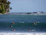 Surfers in line-up.