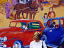 Mural on Commercial Drive.