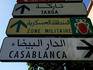 Street sign in Hivernage.