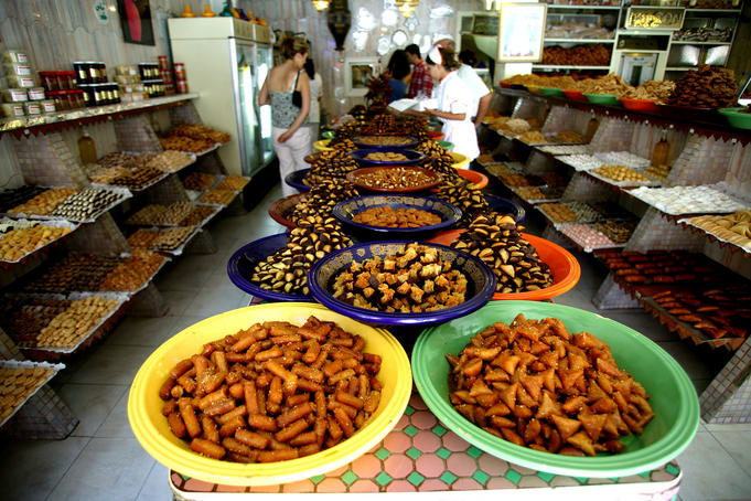 Pastries at Patisserie Hilton.