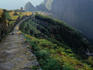 The Inca Trail and final descent into Machu Picchu
