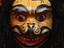 Traditional masks for sale in Bali.