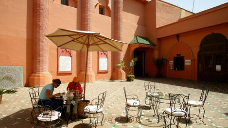 Café, Musee de Marrakesh