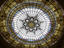 Stained glass panels in roof of  San Martin Mall.