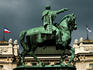 Equine statue at Trg Republike.