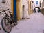Bicycle in streets, Essaouira's medina