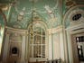 Interior of National Theatre, salon ceiling.