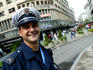 Traffic cop, Trg Republike.