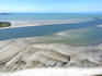 Overhead of Daintree River mouth.
