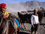 Bromo's horse riders, Java