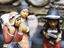 Detail of Bolivian handicrafts.