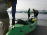 Sea-kayakers in Eco-Challenge endurance race.