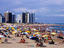 Playa Brava in summer.