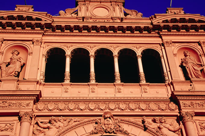 Government House (Casa de Gobierno) aka Casa Rosada (Pink House).