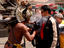 Shaman treats two visitors to Mexico City.