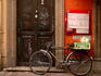 Bicycle parked on Hamburgo St, Zona Rosa.