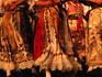 Dalmatian folk dresses at folk performance.