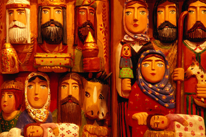 Wooden crafts in exhibition at local gallery.