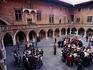 Courtyard of Collegium Maius, part of Krakow Academy.