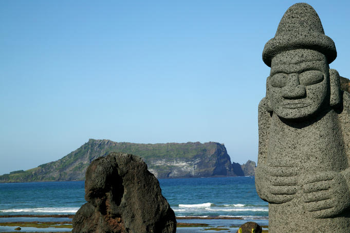 Stone Grandfather, Sinyang Beach, Tol-Harubang.