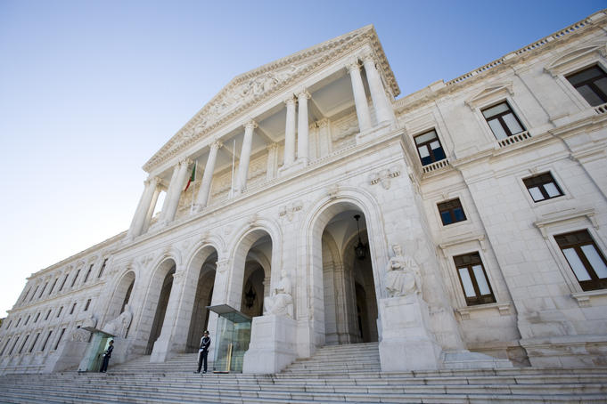 Exterior of Palacio de Sao Bento (Portuguese Parliament), Sao Bento.