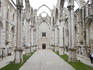 Skeletal ruins of Convento do Carmo, Chiado.