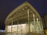 Palacio de Congresos (Valencia Conference Centre) at night, North Valencia.