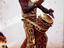 Angolan drummer, Fortress of Sao Miguel.