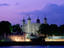 Tower of London at dusk.