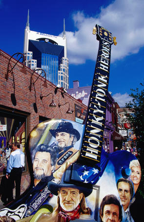 Guitar on Broadway Street.