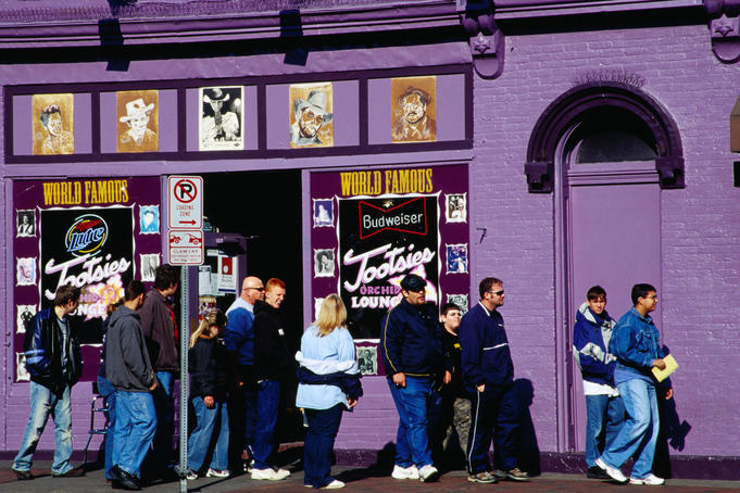 Tootsies Saloon.