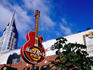 Hardrock Cafe and Bell South Tower in background.