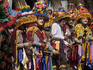 Toro Huaco dancers at Fiesta de San Sebastian.