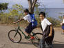 Children on their way to school.