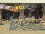 Handicrafts for sale, Mukun Victoria Falls Craft Village, Victoria Falls, Mosi-O-Tunya National Park.