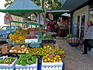 Fruit market on street corner