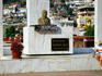 Benito Juarez bust, Plaza Civica.
