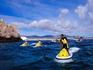Jet skiing, Land's End.