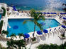 Overhead of Condesa Hotel Pool.