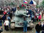 Russian T-34 tank, Prague
