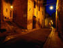 Street at night.
