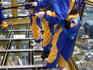 People on Skywalk platform, Sydney Tower.