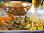 Traditional Portuguese meal, Lisbon