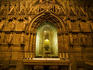 La Cathedral's gothic Capilla del Santo Caliz, altar of Holy Grail (the chalis from which Christ sipped), Plaza de la Virgen, La Seu and El Mercat.