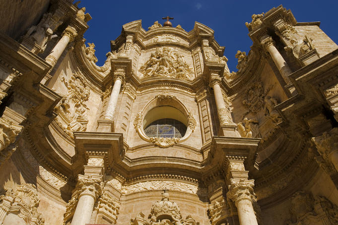 Puerta Principal de la Catedral, the main doorway to La Catedral, Centro Historico.
