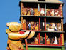 Sign of Puppenhausmuseum (Doll's house museum, Steinenvorstadt 1).