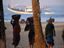 Beach labourers, Goa