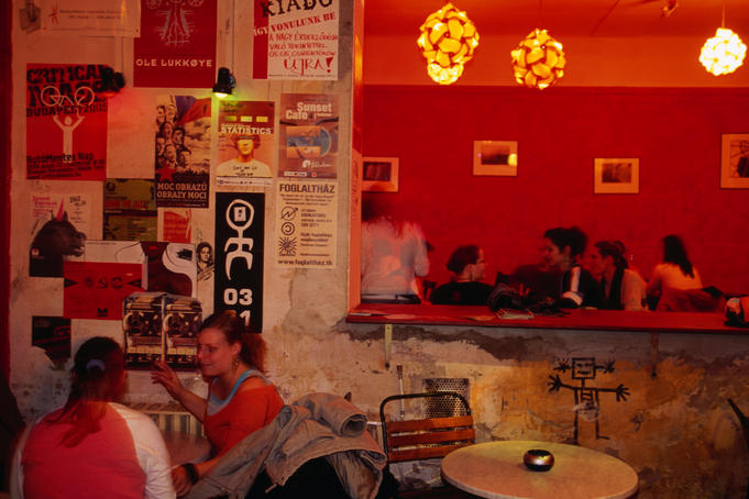 Interior of West Balkan Club Bar.
